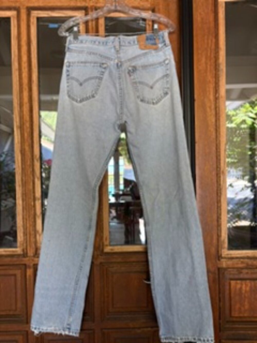 Levi's Vintage 501 Jeans 32x34 For Women Jan 1993 SF factory - Picture 10 of 10